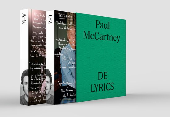 Boek cover De lyrics van Paul McCartney (Onbekend)