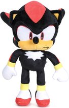 Sonic - The Hedgehog - Knuffel - Shadow - Pluche - Speelgoed - Zwart - 32 cm