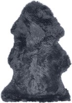 ZILTY WOOL® merino schapenvacht - Large / Groot (ca. 105 cm lang x 70 cm breed) - Donker grijs