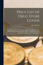 Price List of Drug Store Goods