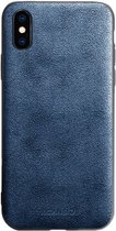 iPhone XR - Alcantara Back Cover - Ocean Blue