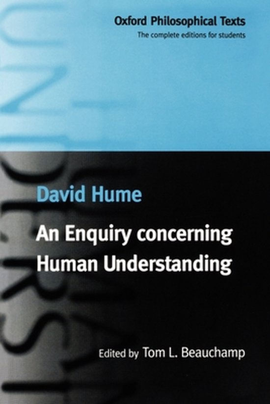Enquiry Concerning Human Understand