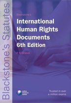 Blackstone's Statutes on International Human Right