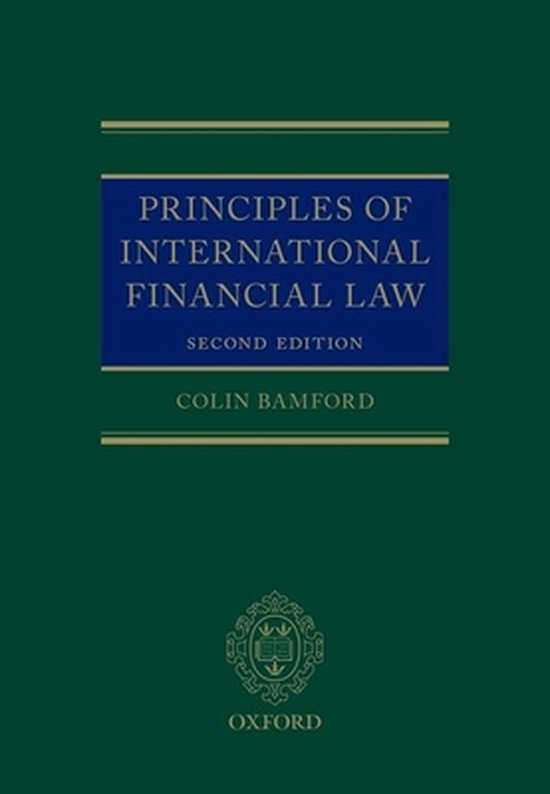 Principles of International Financial Law - cover