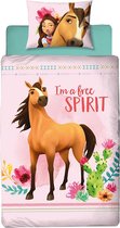I’m a Free Spirit Dekbedovertrek - Kinderdekbedovertrek Paard