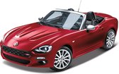Bburago Fiat 124 Spider 1:24 rouge