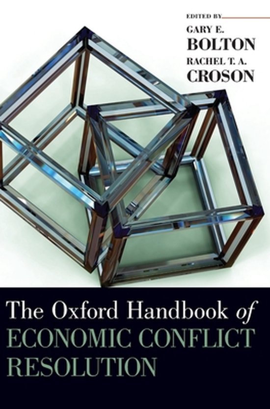 The Oxford Handbook of Economic Conflict Resolution - cover