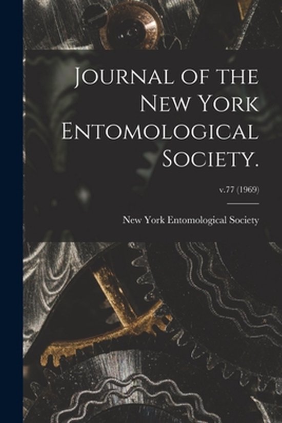 Journal of the New York Entomological Society.; v.77 (1969) - cover