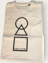 Squid game T-shirt symbolen
