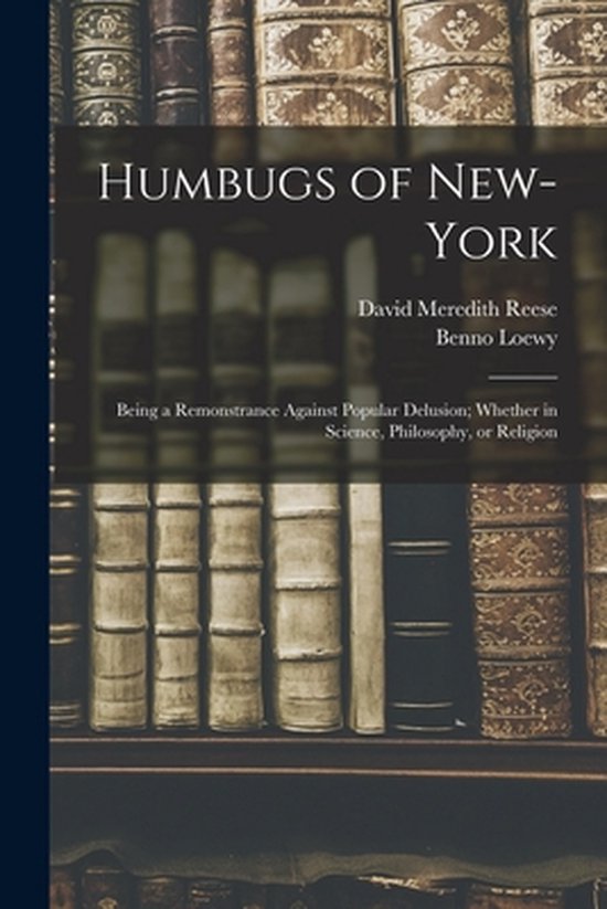 Humbugs of New-York - cover