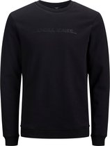 Jack & Jones Sweater Logo black (Maat: 6XL)