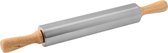 Comfort&Needs Deegroller Antikleef - Rolstok met houten handvaten - Bakken - RVS - 43,5 cm