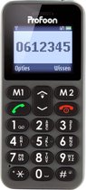 Profoon Senioren GSM Mobiele Telefoon Big button + Simkaart - Gesproken toetsenbediening