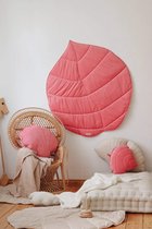 Moi Mili Velvet Blad Speelmat Candy Pink