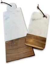 Snijplank vierkant marmer look - moederdag cadeautje | Snijplanken | Borrelplank | Tapasplank | Serveerplank Marmer Look | Serverplanken | Serveerplank Marmer | Borrelplank | Borre