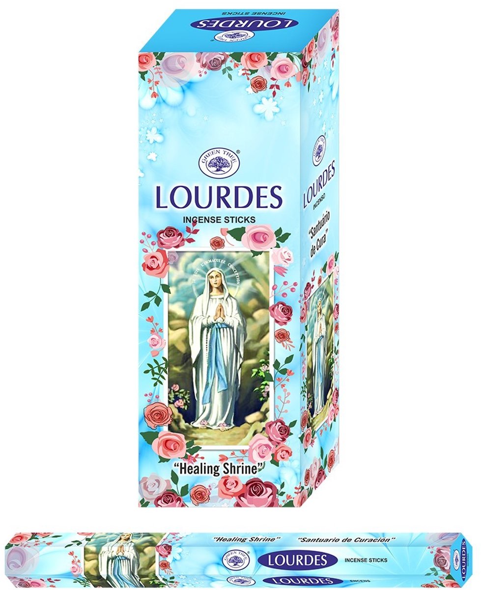 Green Tree Candle Green Tree Wierook Lourdes (6 pakjes) Multicolor
