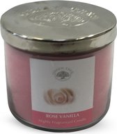 Bougie Parfumée Green Tree Rose Vanille 400 grammes