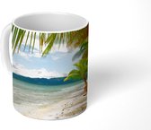Mok - Strand en palmbomen bij de San Blas-eilanden bij Panama - 350 ML - Beker