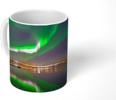 Mok - Noorderlicht - Nacht - Roze - 350 ML - Beker