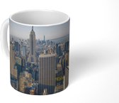 Mok - uitzicht over Manhatten en de Empire State Building - 350 ML - Beker