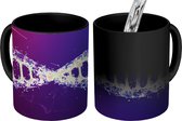 Magische Mok - Foto op Warmte Mok - DNA string met kleur - 350 ML