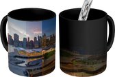 Magische Mok - Foto op Warmte Mok - New York - Skyline - USA - 350 ML