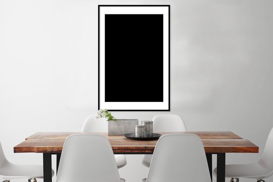 Cadre photo avec affiche - Joyeux Noël et Happy New - Proverbes - Citations - Nouvel An - 60x90 cm - Cadre pour affiche - Décorations de Noël - Décoration de Noël pour l'intérieur - Noël