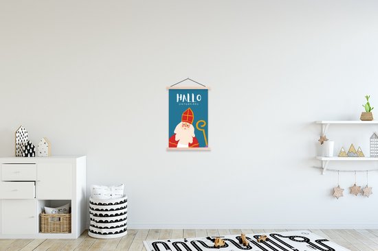 Affiche scolaire - Sinterklaas - Citation - Sint - 40x60 cm - Lattes vierges
