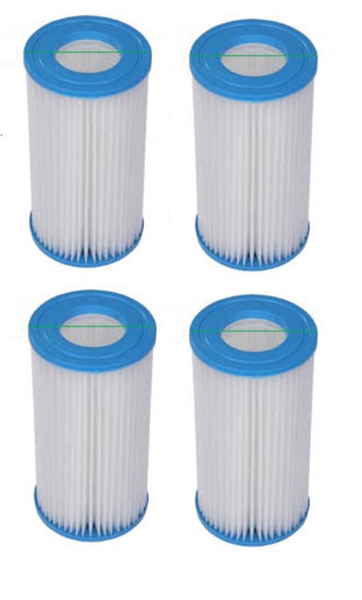 Foto: Jilong avenli zwembad filters type 3 pomp tot 5678 liter per uur 4 stuks