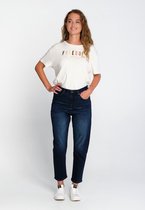 J&JOY - Broek Vrouwen Mom Jeans Enzyme