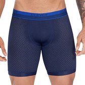 Clever Moda - Process Boxer Donker Blauw - Maat M - Heren Boxer - Sportboxer lange pijpen - Mannen ondergoed