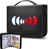 Tas Hoes voor Pokemon-kaarten (400+ stuks) Kaart Draagtas voor Pokemon, opbergdozen voor ruilkaarten, 400+ kaart, harde compatibele hoes voor Pokemon-ruilkaarten