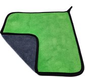 Auto Doek | Schoonmaak Doek | Auto Wasdoek | Auto Wassen | Schoonmaakdoek | Autodoek | Grijs/Groen
