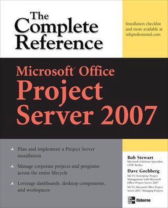 Microsoft Office Project Server 2007 - cover