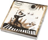 Goebel® - Rosina Wachtmeister | Servetten "Modista" | Papier, katten (20 stuks)