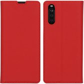 iMoshion Slim Folio Book Case Sony Xperia 10 III hoesje - Rood