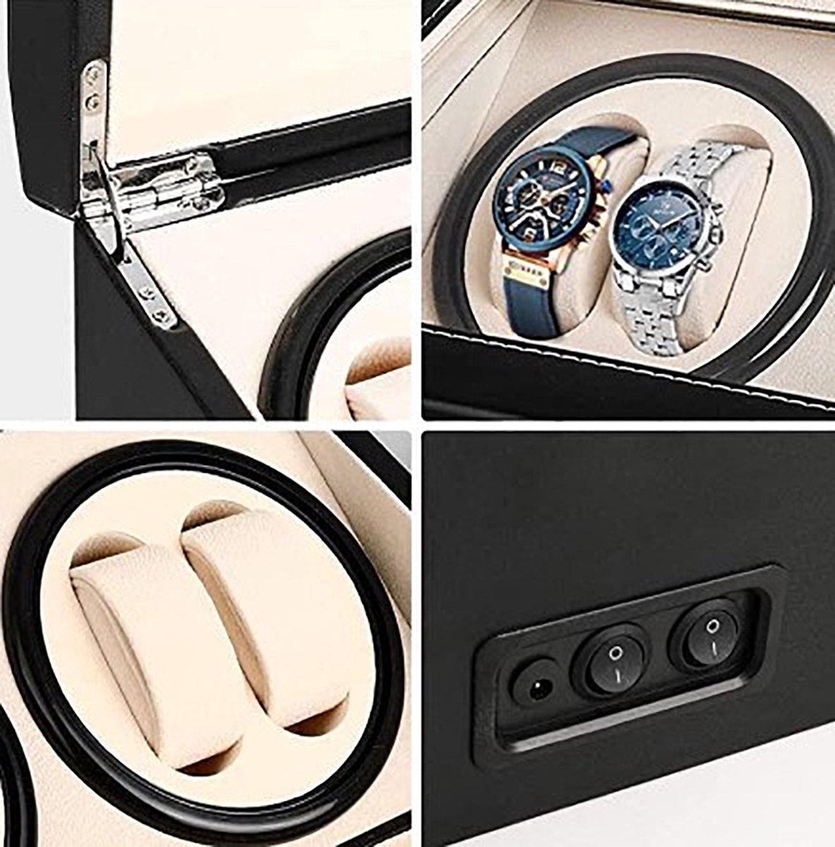 Watch winder Automatic 1 slots - Van Run Collectible Watches