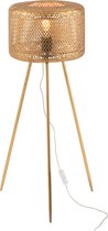 J-Line Lamp Driepoot Hoog Metaal Goud Small
