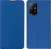 iMoshion Slim Folio Book Case Oppo A94 (5G) hoesje - Blauw