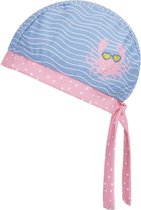 Playshoes Badmuts Krab Meisjes Polyester Roze/blauw Mt 53 Cm