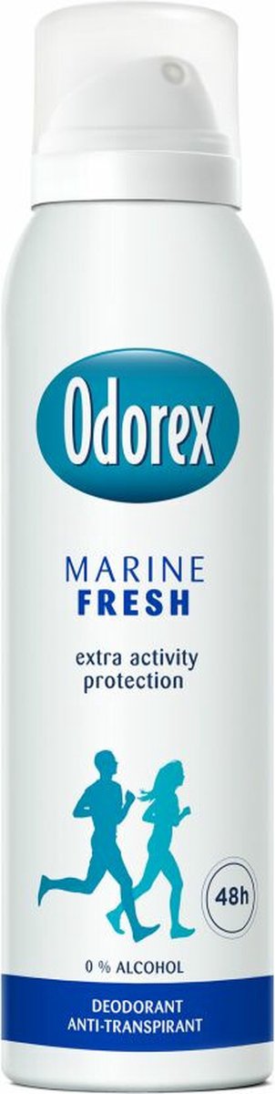 Goedkoopste Odorex Marine Fresh Anti-Transpirant Deodorant Spray - 6x 150ml - Voordeelverpakking