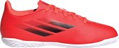 adidas X Speedflow .4 Sportschoenen - Maat 33 - Unisex - rood - zwart - oranje