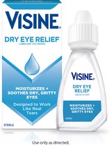 Visine Dry Eye Relief XL - Oogdruppels Tegen Geïrriteerde Ogen, Droge Ogen & Brandende Ogen! (15ML)