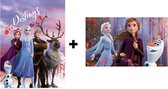 Disney Frozen fleecedeken 100x140cm + deurmat 40x70cm PROMOpack