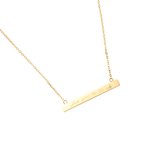 Love you to the moon - Ketting - Dottilove - 14K Goud Verguld - Sieraden