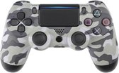 Wireless Controller geschikt voor playstation 4 (Leger grijs/Camouflage gray/Army gray) - Controller geschikt voor PS4