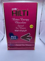 EVELLE HILTI ENERGY CHOCOLADE 24 GRAM- LIBIDO VERHOGENDE CHOCOLADE VOOR HEM EN HAAR - NATUURLIJKE VIAGRA - 24 GRAM