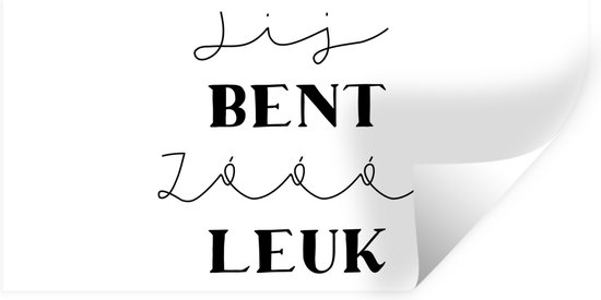 Stickers muraux - Film autocollant - Tu es si mignon - Citations - Dictons - Petit ami - 160x80 cm - Film adhésif - Stickers muraux muraux Chambre d'enfant - Papier peint autocollant - Papier peint autocollant - Film autocollant