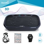 Skandika Trilplaat Home V1 Twin Engine – Met 3D tril technologie, magneetkogel drukpuntmassage, fluisterstil, afstandsbediening - Thuis fitness - 60 Niveaus - 5 Programma's - Inclu