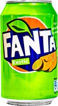 Fanta Exotic Blikjes 24 x 330 ml Frisdrank